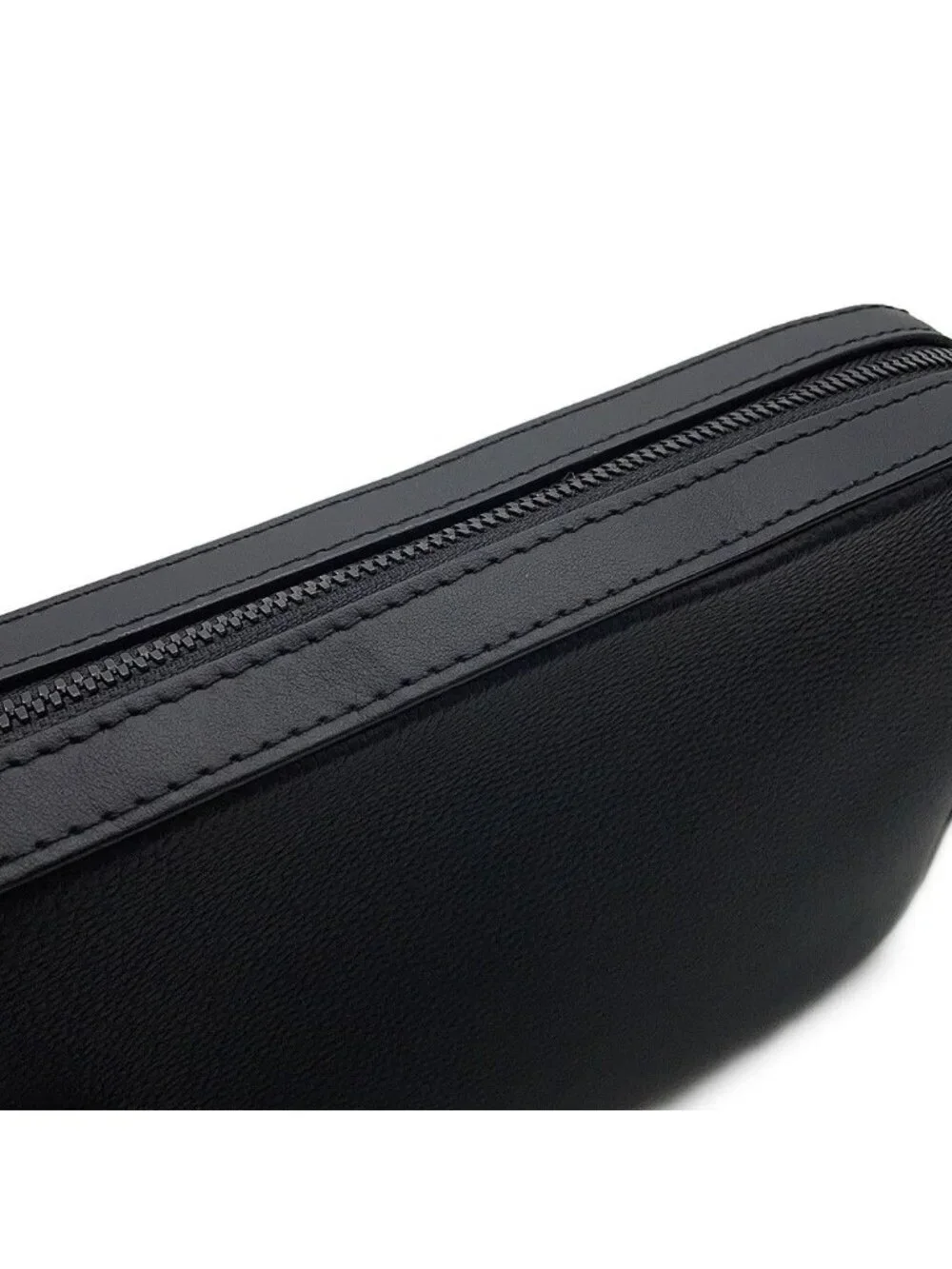 Louis Vuitton Shoulder Bag Leather LV Aerogram Fast Line Messenger Black